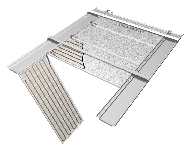 Soffitto riscaldamento e raffrescamento radiante